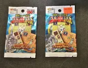 1999 Japanese Pokemon Amada Hyper Super Dx Gold Packs, Retsuden Sealed (2x) Rare