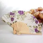 Photography Prop Vintage Hand Held Ornament Wedding Gifts Fan Folding Fan