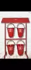 Fire Buckets With Stand Capacity 4 Mild Steel Bucket