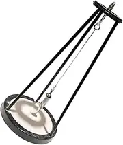 Toddmomy Creative Desktop Metal Sand Pendulum Decor Unique Newton Gravity Sand Art for Living Office Elegant Stress Reliever Relaxing Table Ornament