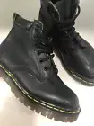 NEW ￼Dr Martens Black (MADE IN ENGLAND) UK SIZE 3, US GIRL SIZE 5 (6 Eye 939)