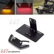 Side License Plate Bracket w/ LED Light For Harley Sportster S RH1250S 2021-2024