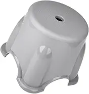 Cabilock PP Non Skid Bathroom Stool for Lightweight Slip Footstool Comfortable Safe Design for Bathing Shoe Changing Space Grey