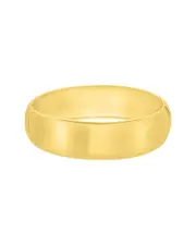 14K Italian Gold Over Silver Bangle Bracelet