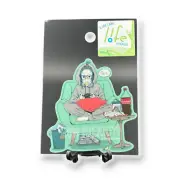 Gamer Girl Sticker Stay Home Quirky Fun Japan Decal B-Side Label
