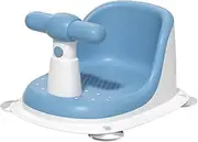 Bath Seat Tub Bathtub Bath Tub Seat Newborn Bathing Portable Bath Shower Chair with Backrest Shower Seat Bathing Supply Shower Seat Blue VICASKY