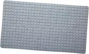 Shower Floor Mat Suction Cups PVC Anti-Slip Pad Non-pad Bath Mat for Home Grey