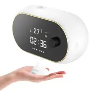 GGP White Wall Mounted Automatic Foam Soap Dispenser With Led Display