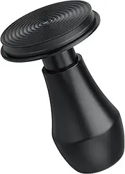 [Normcore] 53.3mm Espresso Coffee Tamper - Titanium Ripple Plating Base - Spring Loaded Tamper - 15lb / 25lb / 30lbs Replacement Springs - Anodized Aluminum Handle and Stand