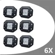 6x 30W CREE LED 5inch Work Light Flood Driving Lamp Bar Mount Offroad 4WD Truck