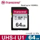 【現折$50 最高回饋3000點】 Transcend 創見 SDXC 300S 64GB 記憶卡 ( U3 / V30 )