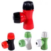 BIKE PRESSURE REGULATOR INFLATOR TUBE CO2 SCHRADER CONNECTOR PUMP CONTROL DRIVE