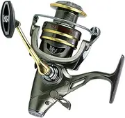 LLEIIshen Lightweight Lure Fishing Rod and Reel Combo Travel Saltwater Freshwater Kits Professional Spinning Fishing Gear for Bass/Carp/1503