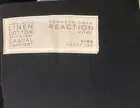 KENNETH COLE GARMENT WASHED LINEN AND COTTON KING SIZE SHEETS Navy