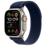 Apple Watch Ultra 2 GPS + Cellular 49mm Natural Titanium Case With Blue Trail Loop M/L