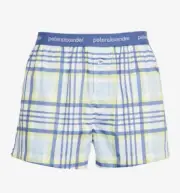 NEW PETER ALEXANDER MENS COTTON TARTAN BOXER SHORTS M RRP$49.95