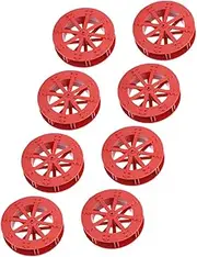 Scene Layout Wheel 8pcs Plastic Water Wheel for Fountain Replacement Micro Decor