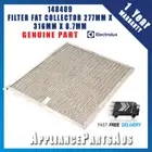 ELECTROLUX RANGEHOOD CHEF 148409 FILTER FAT COLLECTOR 277MM X 316MM X 8.7MM