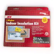 Ace 1 Window Indoor Window Insulation Shrink Film Kit 42"x62" Clear (2 Pkg Lot)
