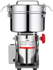 1000G Electric Grain Mill Grinder 304 Stainless Steel Pulverizer Grinding Machin