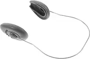 [MOTHNUR] Hair Dyeing Ear Covers Hair Dye Ear Protectors Earmuffs for Winter Ear Muffs Steel Ring