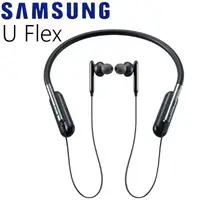 在飛比找PChome24h購物優惠-Samsung U Flex 簡約頸環式藍牙耳機-黑