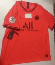 Jordan X PSG Football Jersey XXL Thiago Silva #2 2019/20 Away