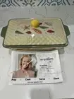 Temp-tations by Tara Summer Shells 2 QT Baking Dish with Cover Casserole Sealife