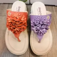 在飛比找蝦皮購物優惠-《免運》Dispon地之柏 紫色/橘色 台灣製 繡花健美鞋 