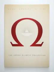 2005 Omega watch The Omega Olympic Collection catalog Seamaster Speedmaster