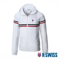 在飛比找PChome24h購物優惠-K-SWISS Front Taping Jacket防風外