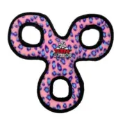 Tuffy Jr 3way Tug Leopard Pink
