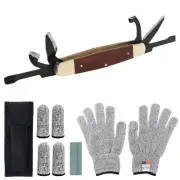 Wood Carving Tools Chisel Set Whittling Cutter Polishing Hand Woodworking Kit