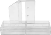 (5) CABS16CL Clear Standard Empty Replacement Media Storage Cassette Boxes Cases