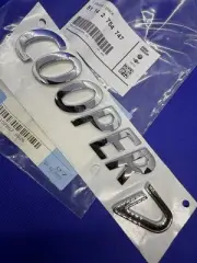 MINI Cooper D F56 F55 F57 Logo Badge Emblem Original 51142754747