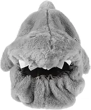 TOKIDNY Hollowing Face Cover for Motorcycle Helmets Shark Motif Decorative Mask Accessory Universal Fit