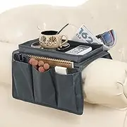 Sofa Armrest Hanging Organiser Couch Caddy Pocket Storage TV Remote Control Phone Pouch Holder Sofa Tray Remote Caddy Chairs Couch Storage, Dorm Bedroom Bed Sofa Organizer for Space Saving Tidy Holder