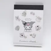 Sanrio Kuromi Kuromi's Closet 2024 Mini Memo Pad 70Sheets Made in JAPAN