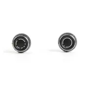 For -Porsche Coupe 911 718 918 Boxster Cayman Car Center Console Audio Volume Knob Cover CD Control Switch Button black