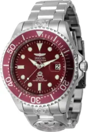 45814. Invicta Dual Time Grand Diver Automatic Men's Watch - 47mm, Steel
