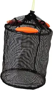Generic Fishing Float Basket Cage Netting Tool Multifunction Tackle Portable Portable Storage Foldable Cage for Tank