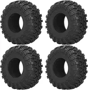 4pcs RC Remote Car Tyle 2.2in Universal Rubber Wheel Tires 128mm with Foams for AXIAL RC Car