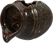 Circulating Water Fish Tank Fountain Pump Ceramic Jar Decorative Water Feature for Garden Patio