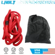 30000 LBS Red Kinetic Recovery Rope 7/8“x30' Towing Rope Nylon Snatch Rope