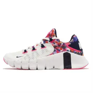 Nike 訓練鞋 Wmns Free Metcon 4 女鞋 白 紫紅 紮染 支撐 重訓 運動鞋 CZ0596-101