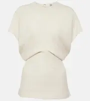 [Toteme] Toteme Draped top AU 14 white