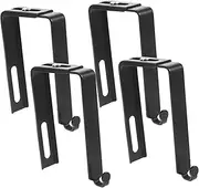 Cabilock Versatile Over Door Hooks Metal Hooks for Coat Hat More No Tool Needed