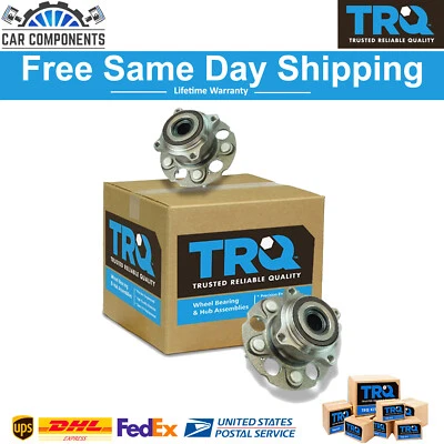 TRQ New Rear Wheel Bearing & Hub Assembly Set For 2012-2016 Acura RDX Honda CR-V (for: Honda)