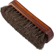SOLUSTRE Boot Brush Multi-use Horsehair Shoe Cleaner Comfortable Grip for Efficient Polishing Cleaning for Leather Care for Friends
