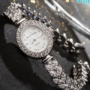 rc專櫃品牌時裝女錶時尚檔次手錶輕奢小眾新款鑲鑽防水手錶女